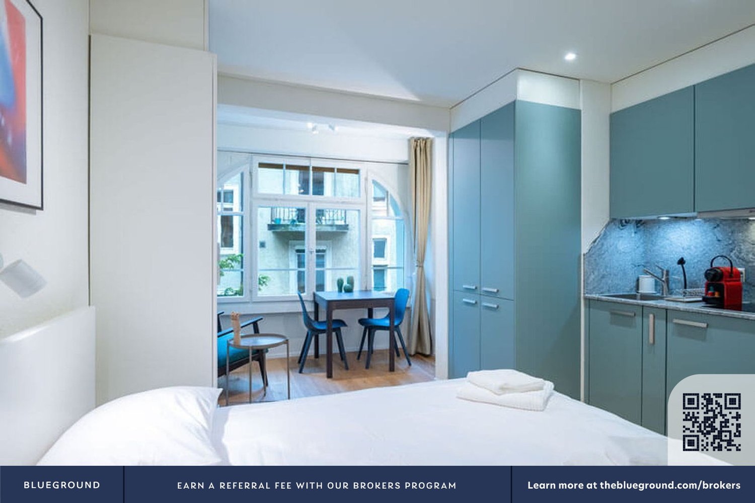 2 room furnished flat