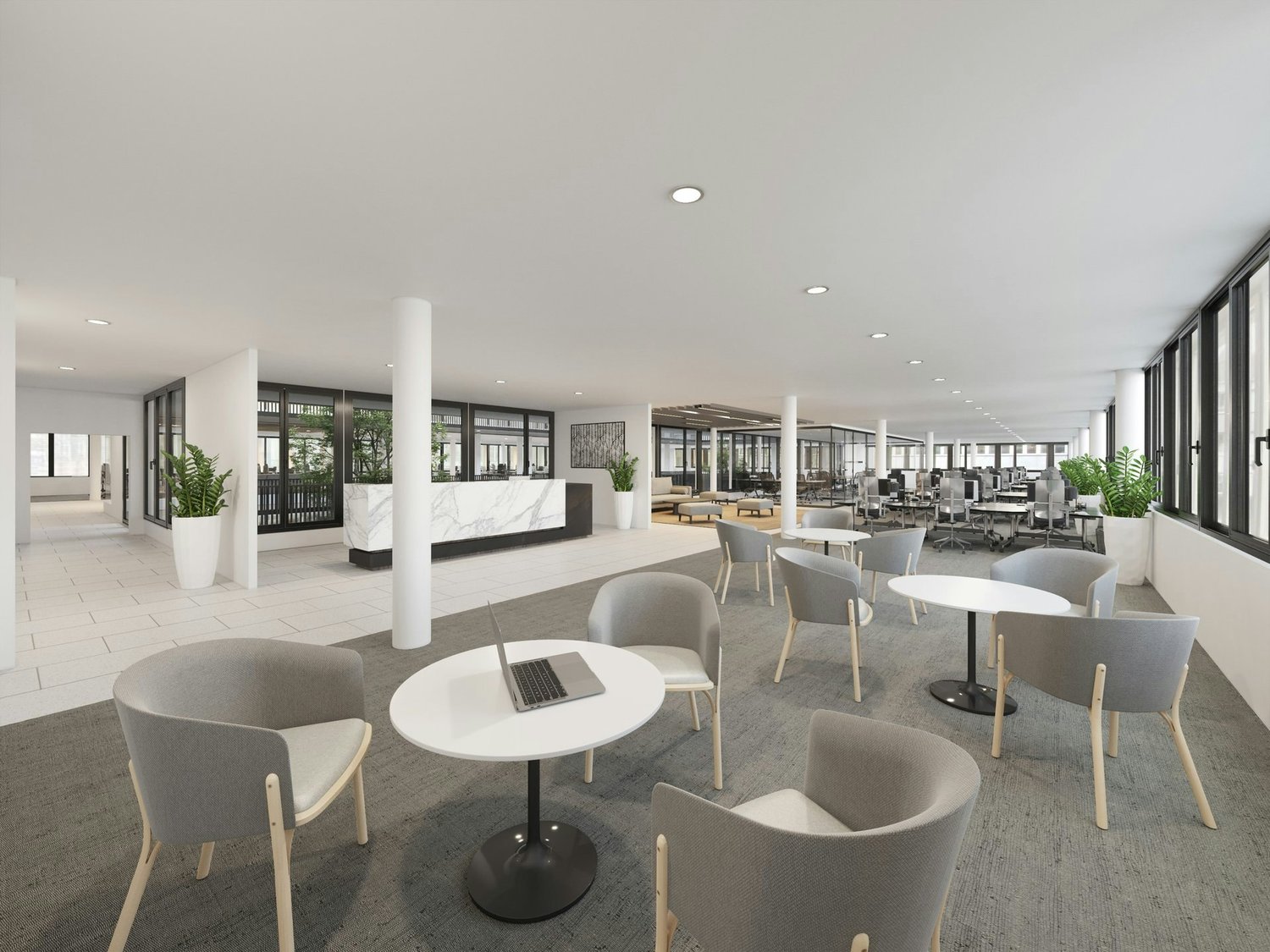 150m² office