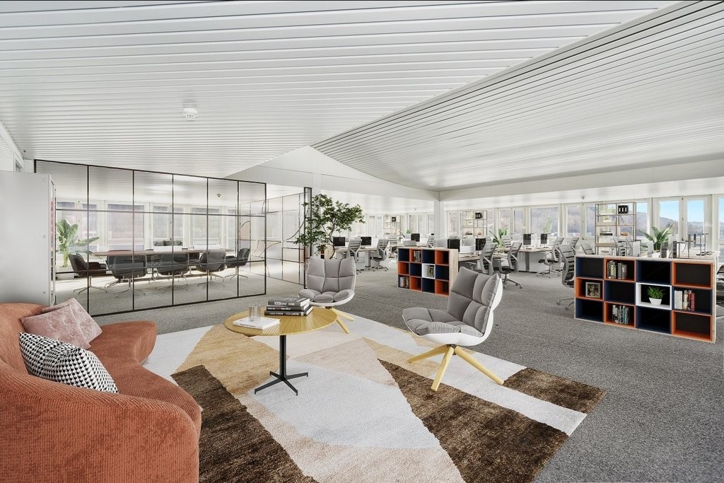 707m² office