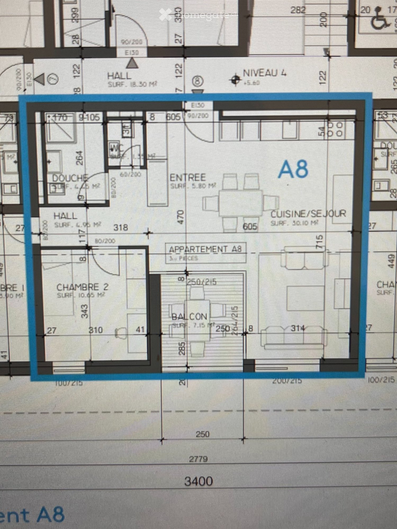 3 ½ rooms apartment