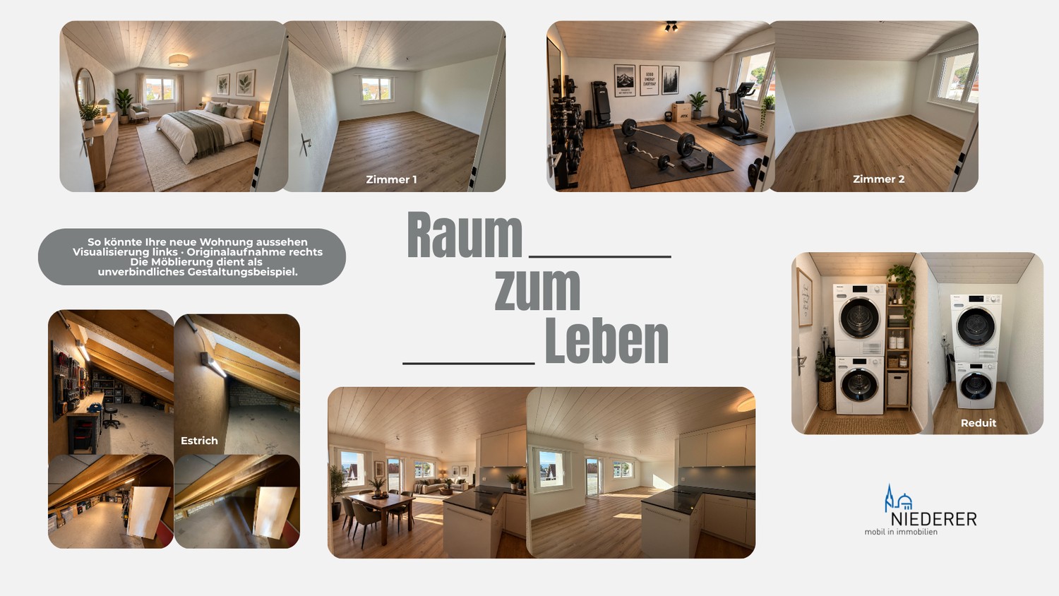 3 ½ rooms roof flat, Foto 4 von 7