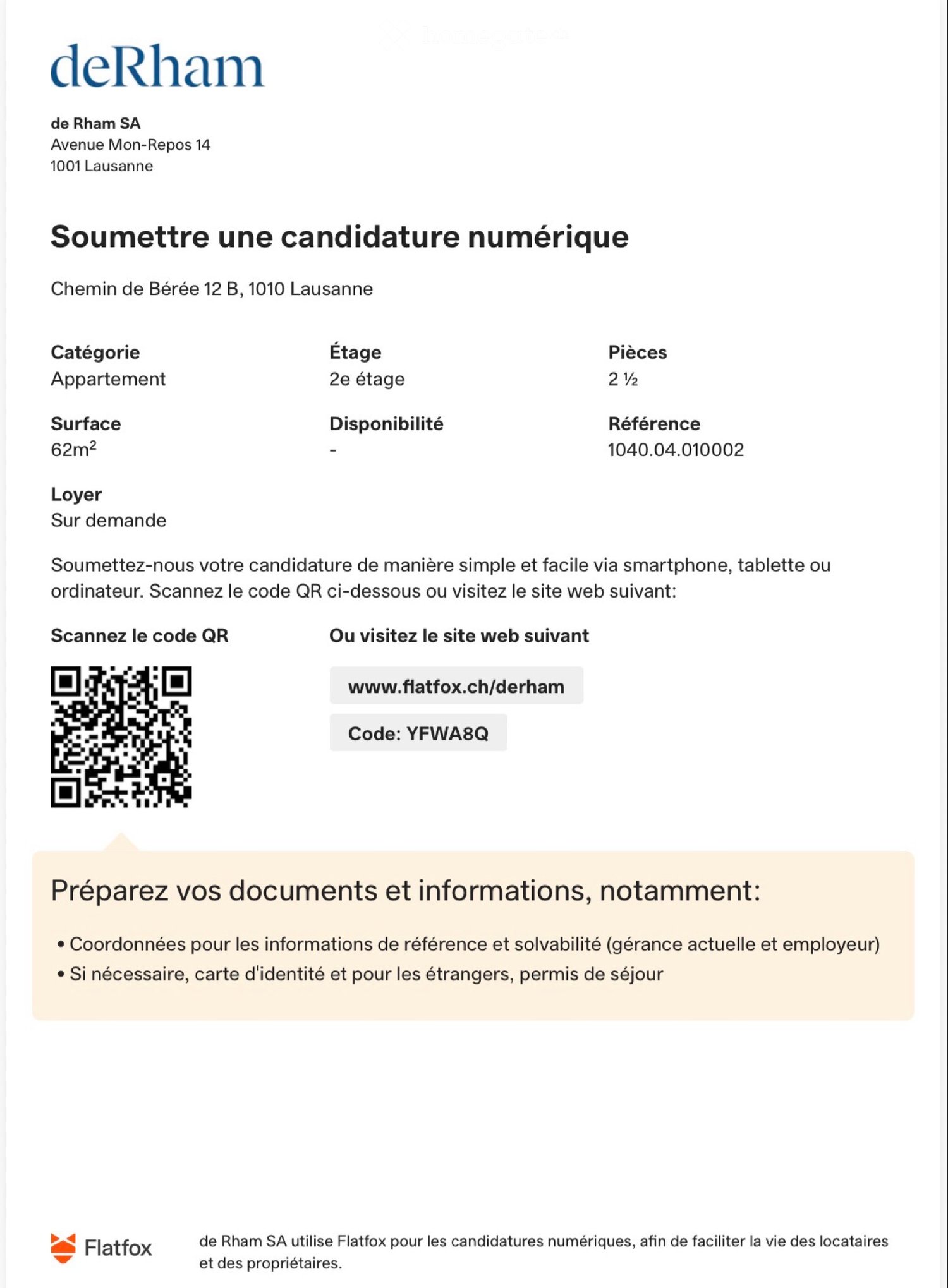 appartamento di 3 locali