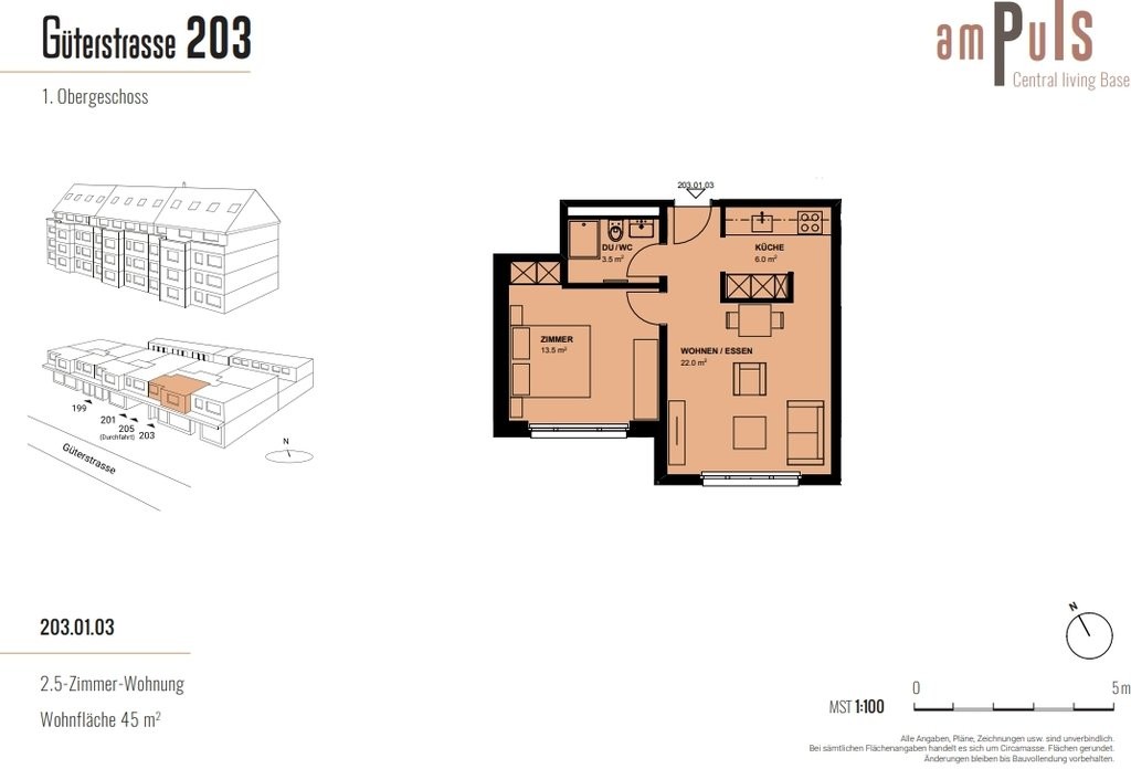 2 ½ rooms apartment, Foto 4 von 4