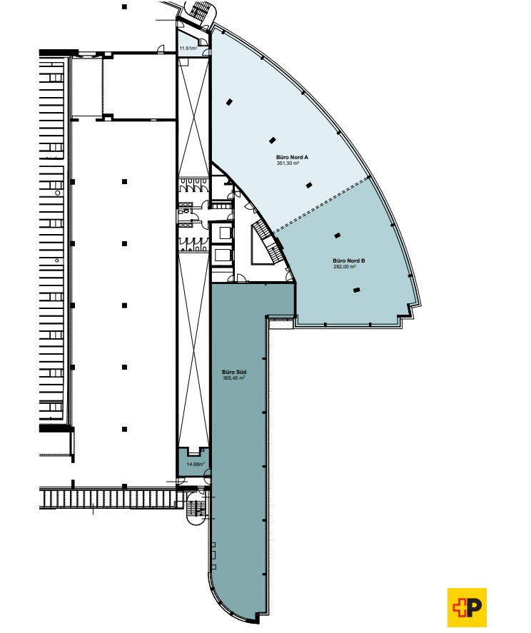 282-1025m² ufficio