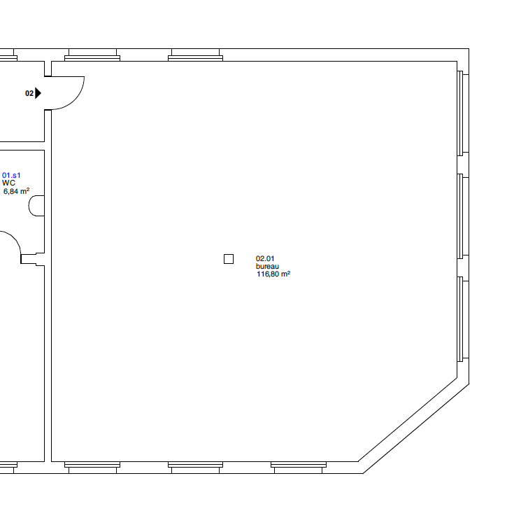 117m² office