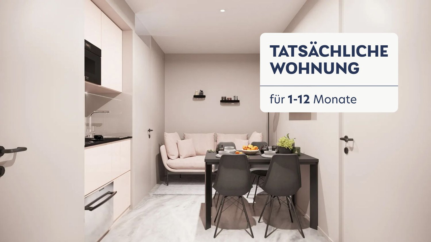 3 rooms furnished flat, Foto 1 von 10