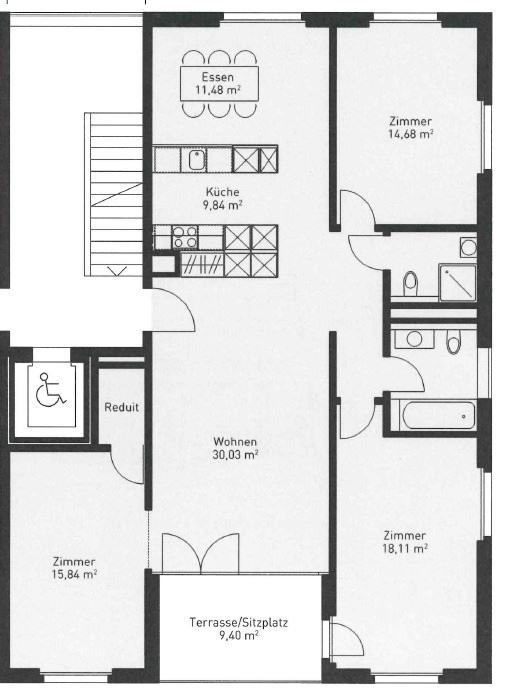 4 ½ rooms apartment, Foto 9 von 9