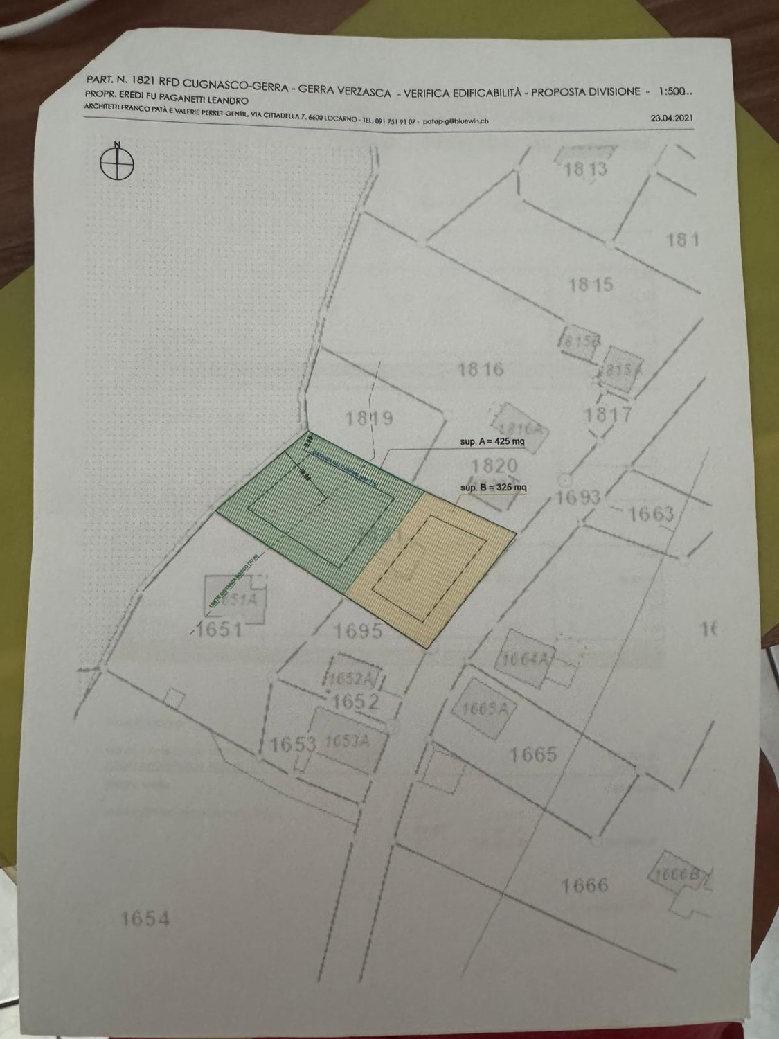 750m² Bauland
