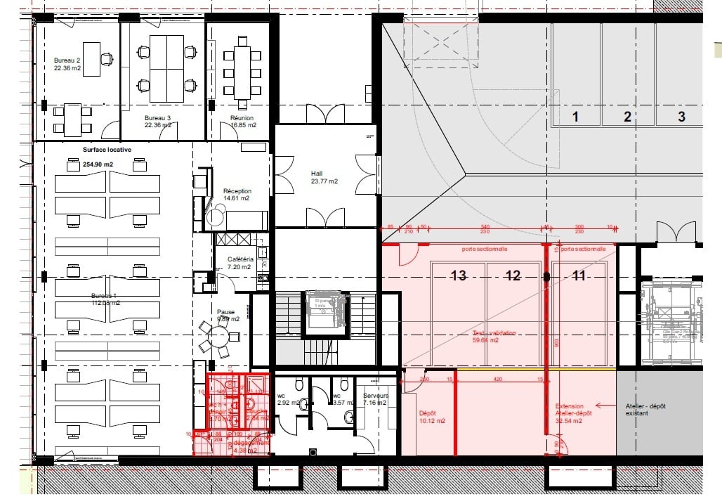 520m² Büro, Foto 9 von 10