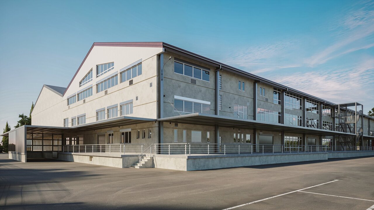 2200m² storage room