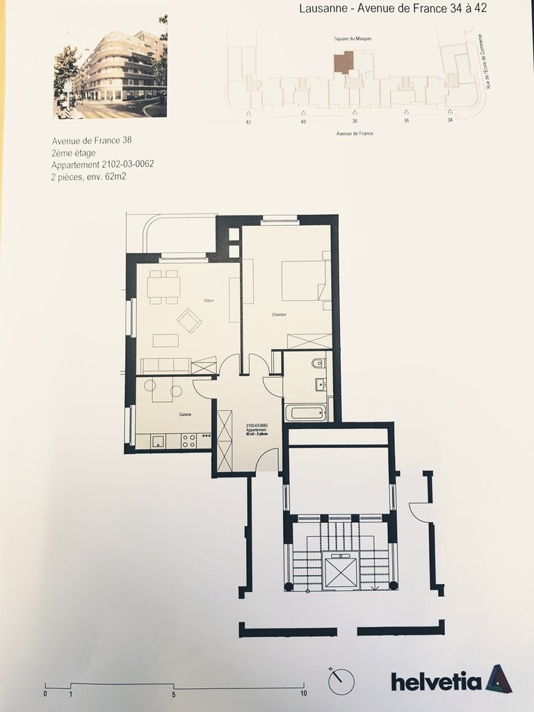 2 Zimmer Wohnung, Foto 6 von 7