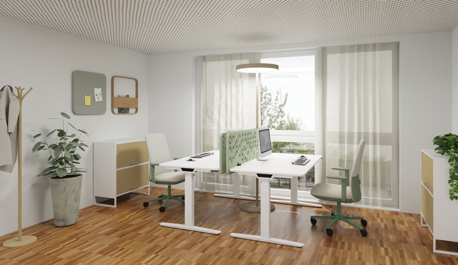 390-1890m² office