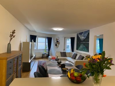 4 ½ Zimmer möblierte Wohnung