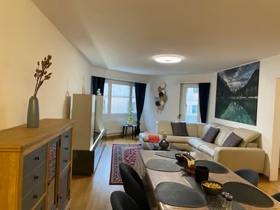 4 ½ Zimmer möblierte Wohnung