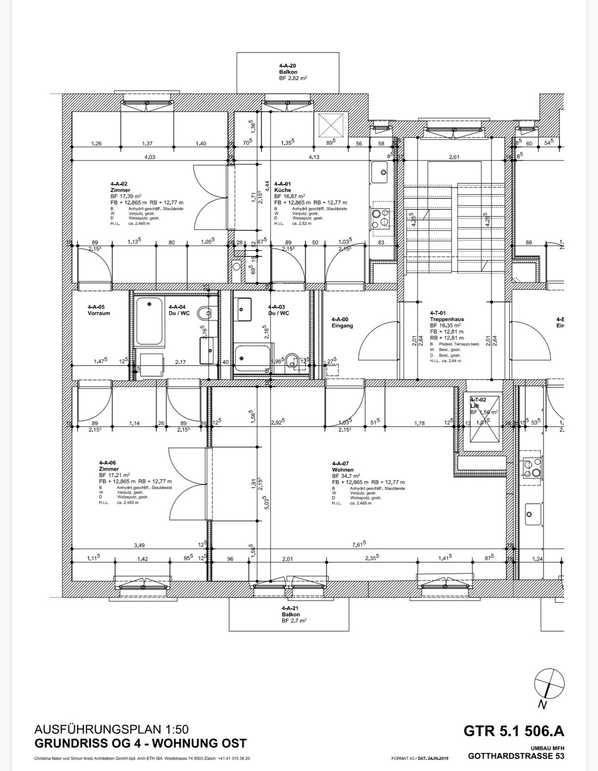 3 ½ Zimmer Wohnung, Foto 6 von 6