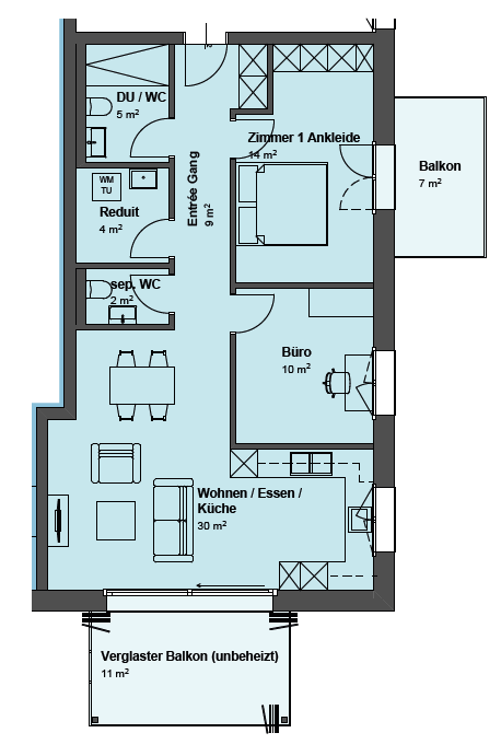 3 ½ rooms apartment, Foto 5 von 5