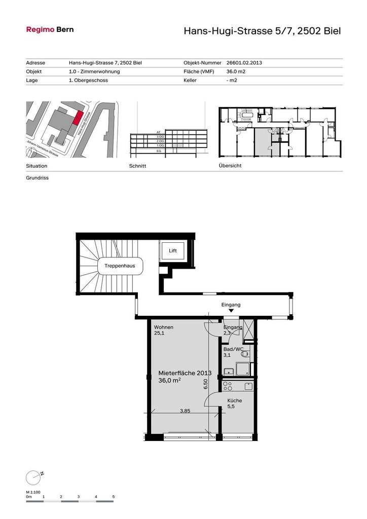 1 room apartment, Foto 4 von 6