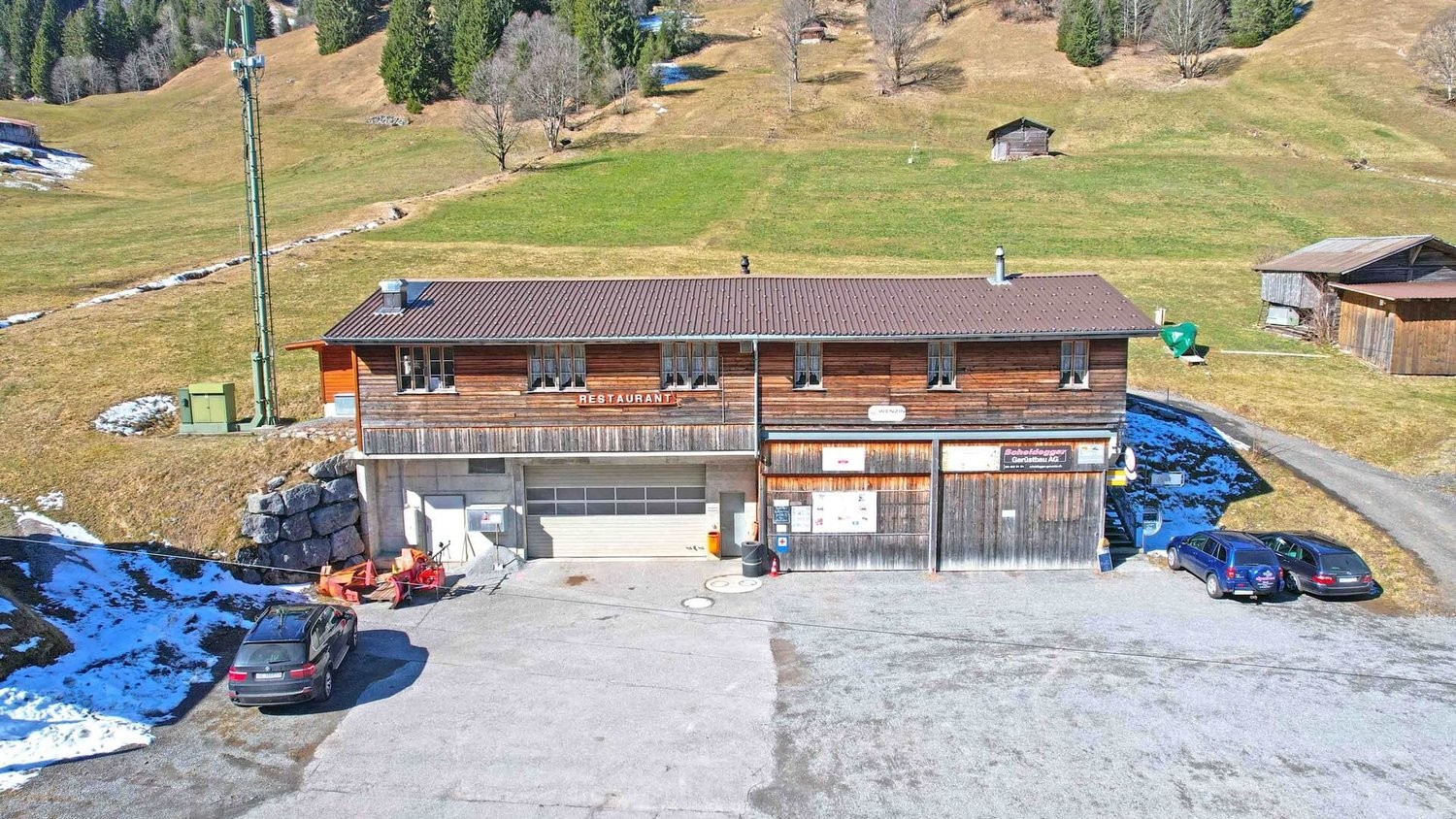 625m² restaurant