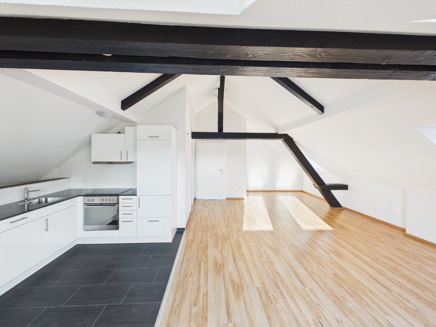 1 ½ rooms roof flat
