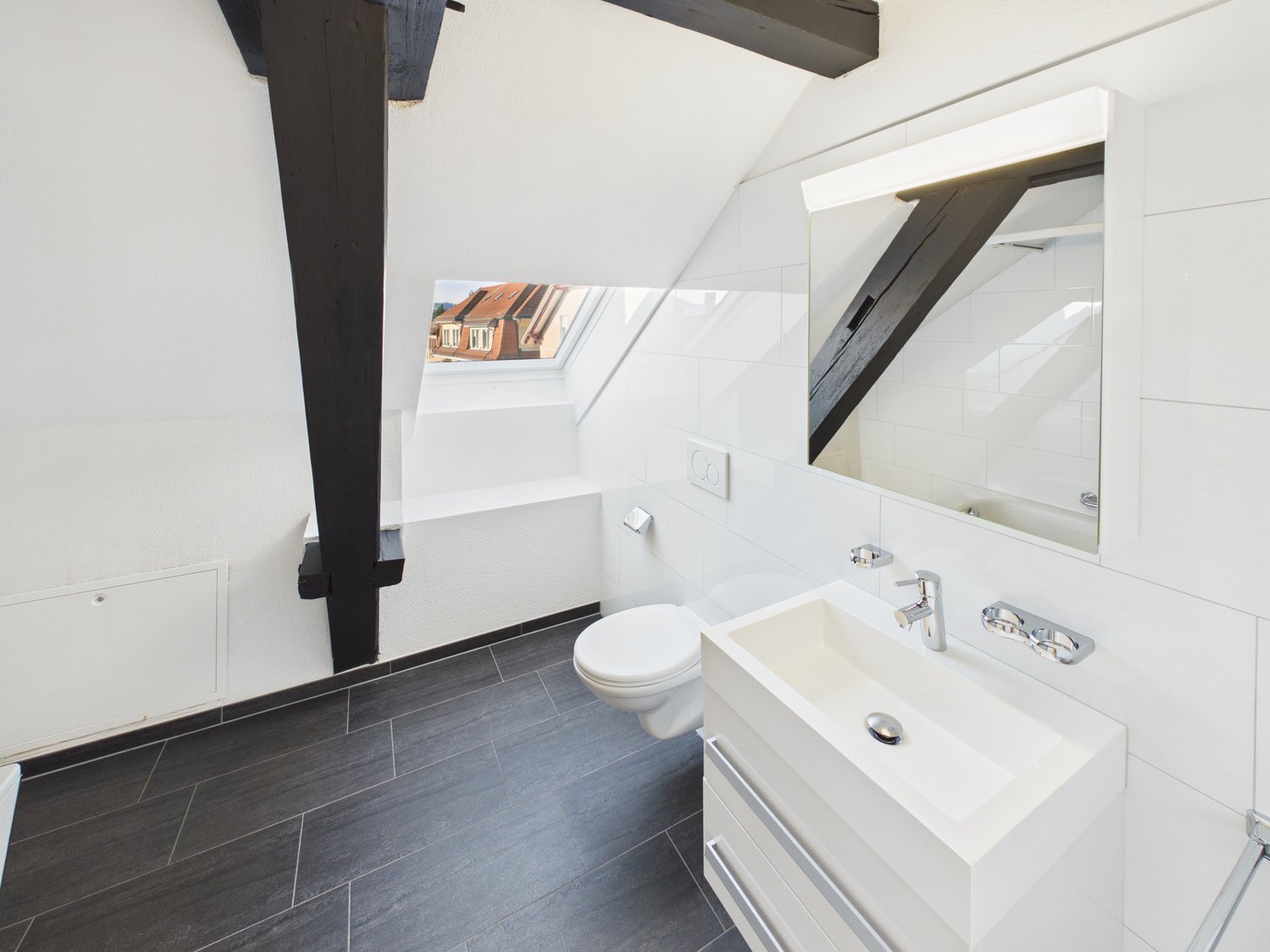 1 ½ rooms roof flat