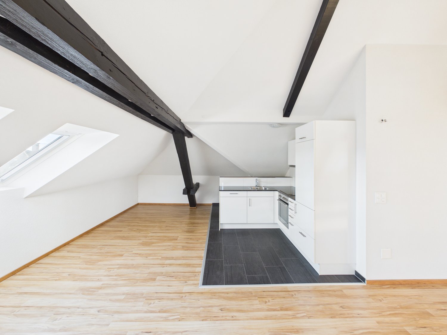 1 ½ rooms roof flat