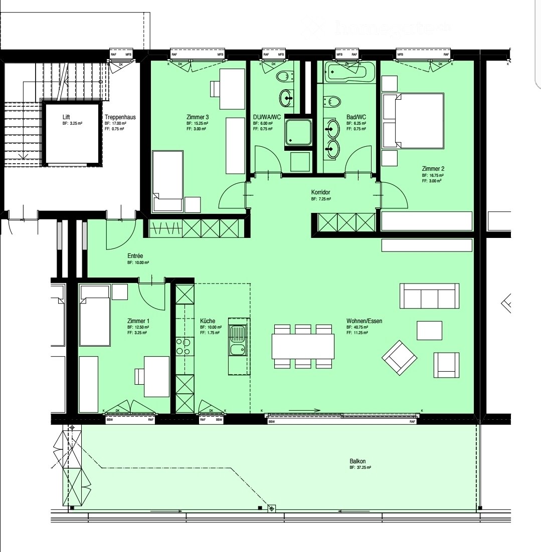 1 room single room