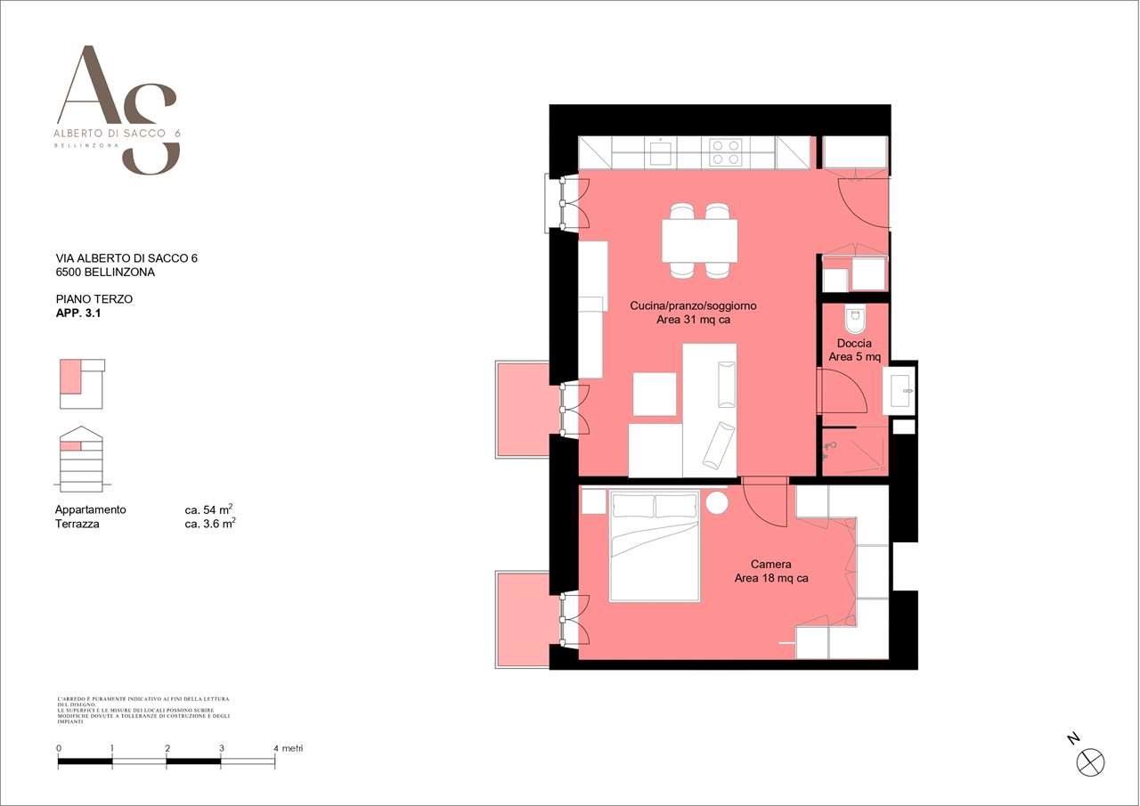 Möblierte 2 ½ Zimmer-Wohnung