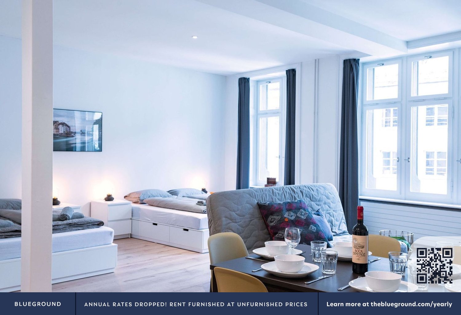 1 room furnished flat, Foto 1 von 10