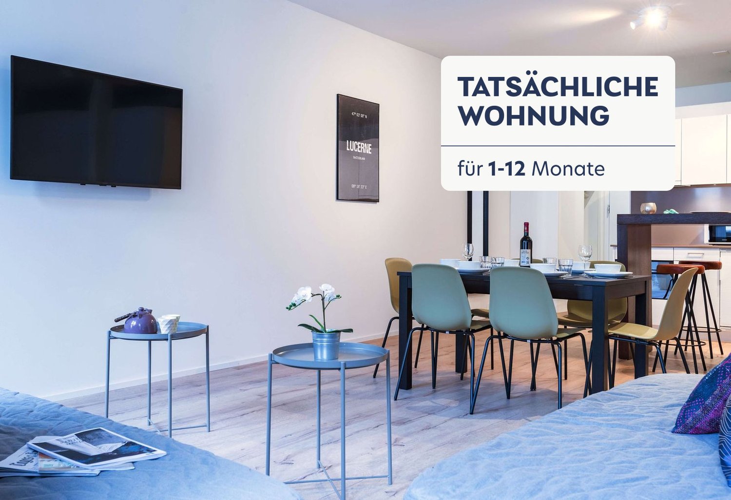 1 room furnished flat, Foto 2 von 10