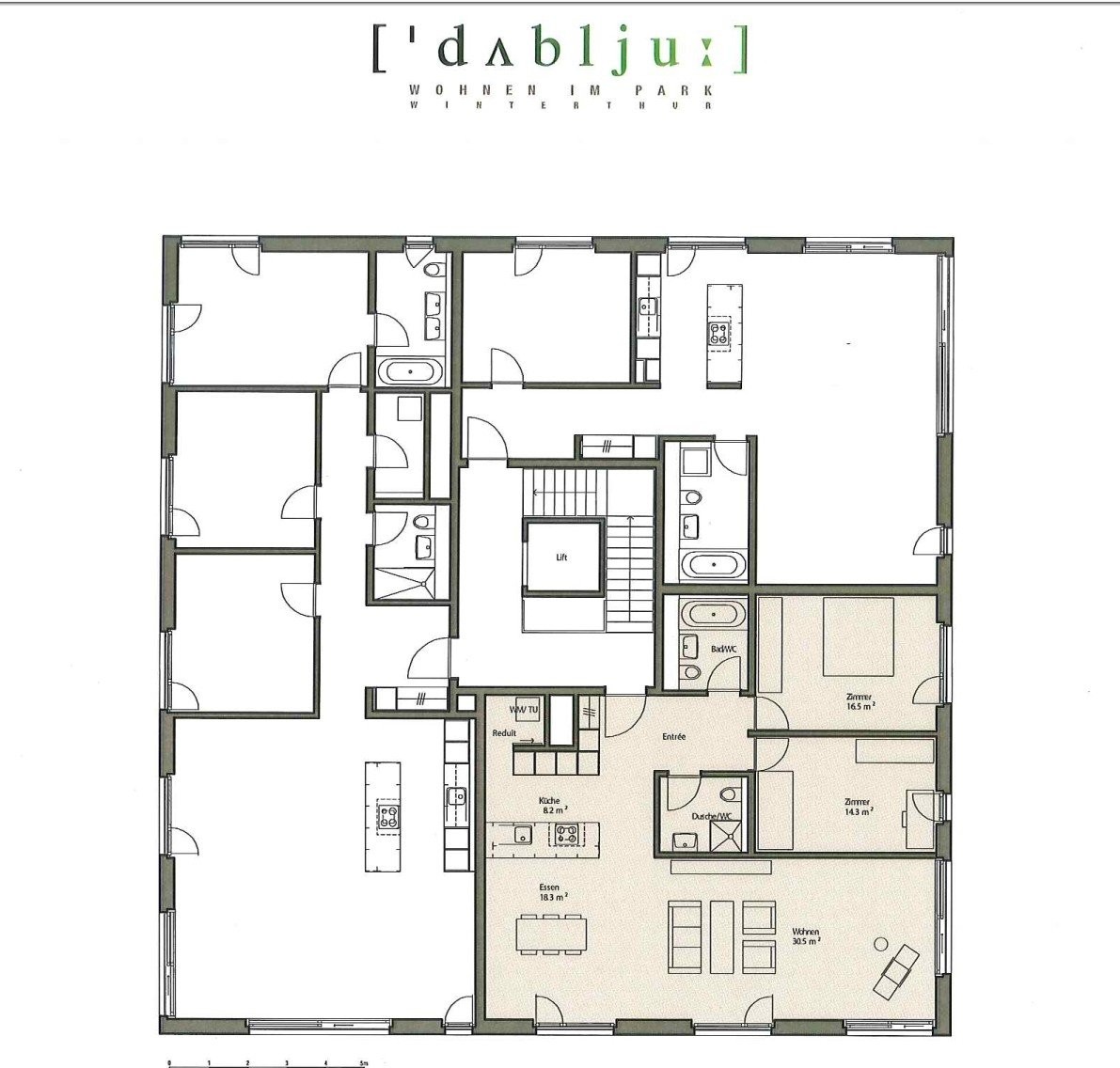 Appartamento di 3 ½ locali