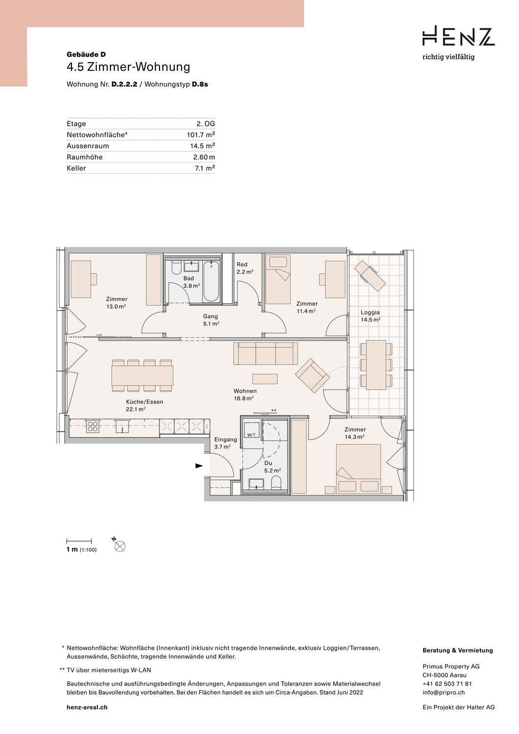 4 ½ rooms apartment, Foto 5 von 6