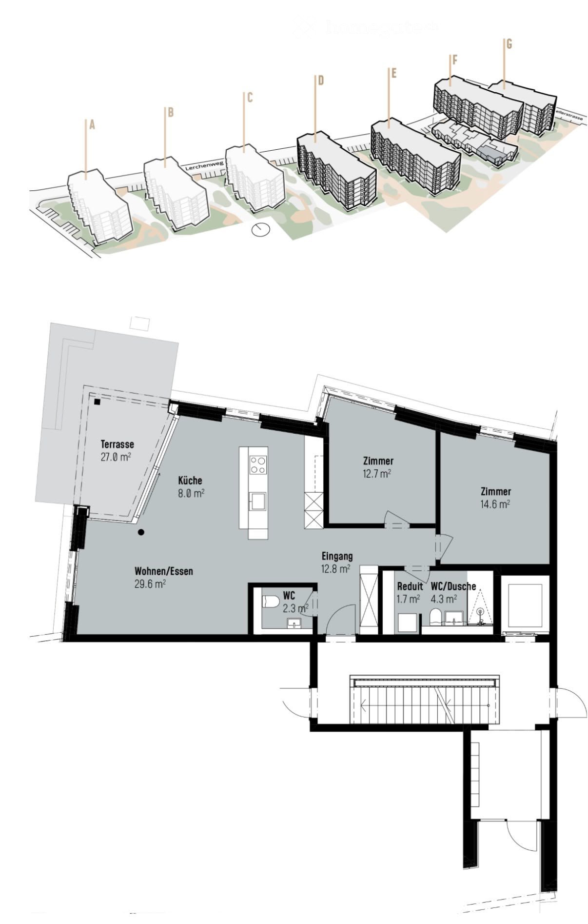 3 ½ rooms apartment, Foto 4 von 5