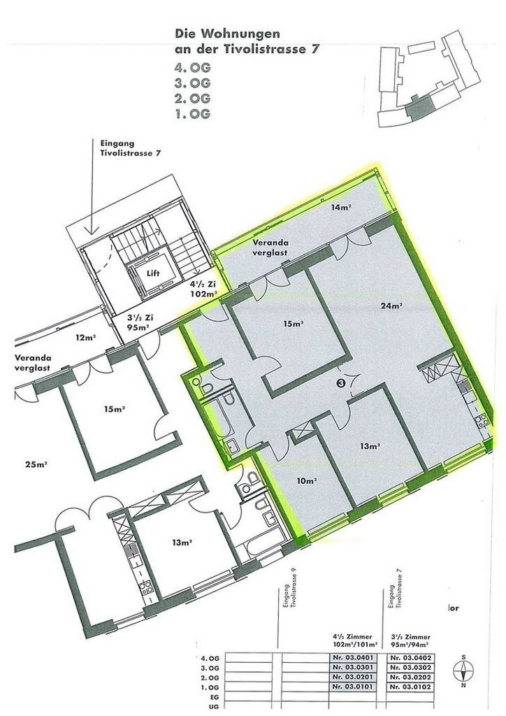 Appartement de 4 ½ pièces