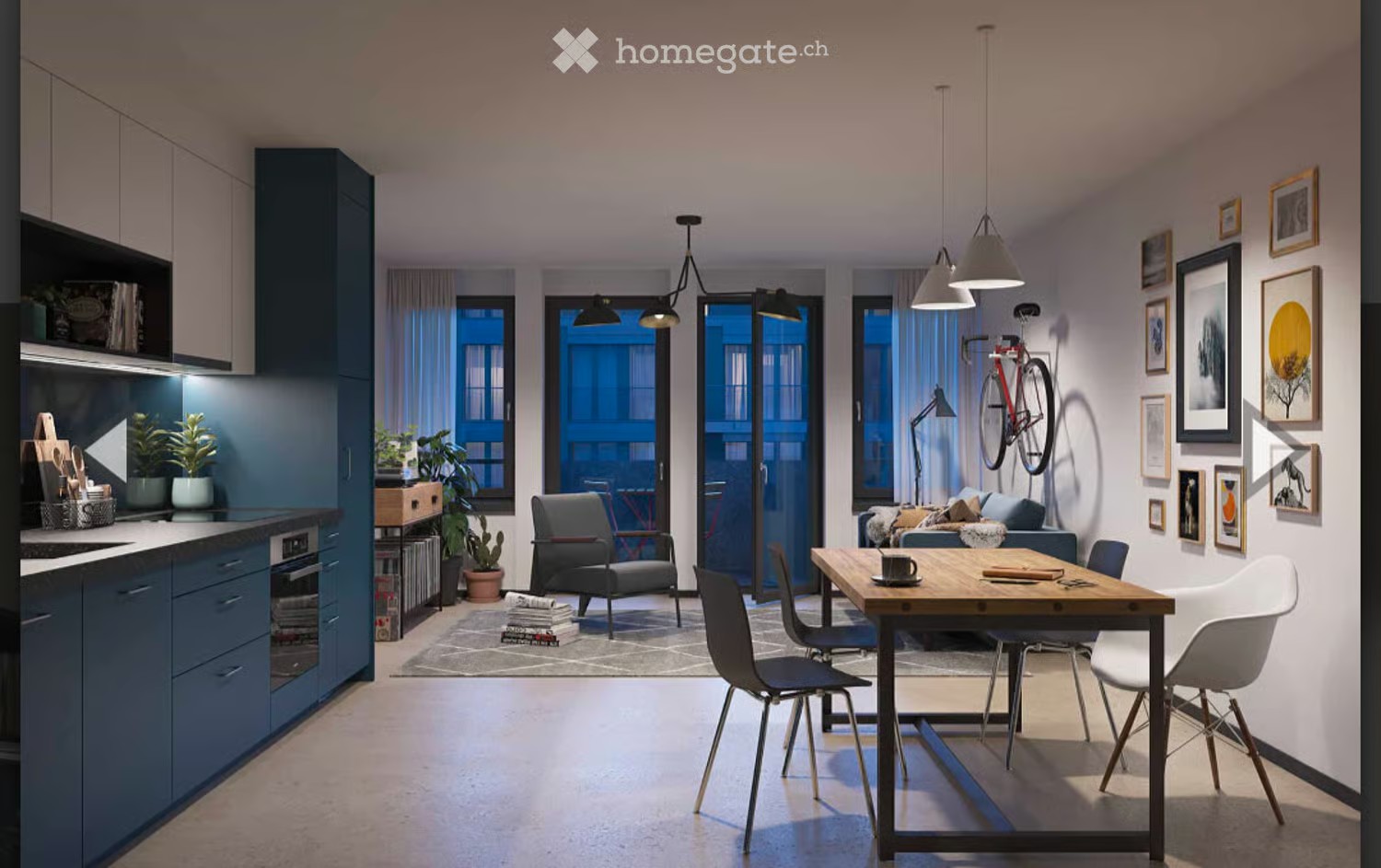 2 ½ Zimmer Wohnung, Foto 2 von 4