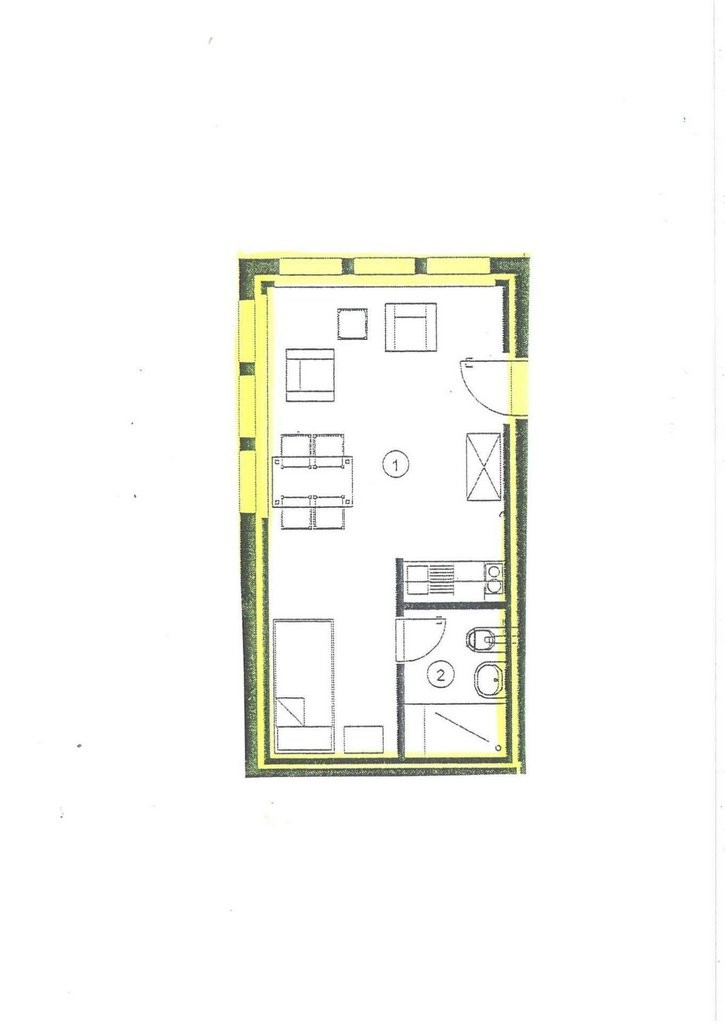 1 room apartment