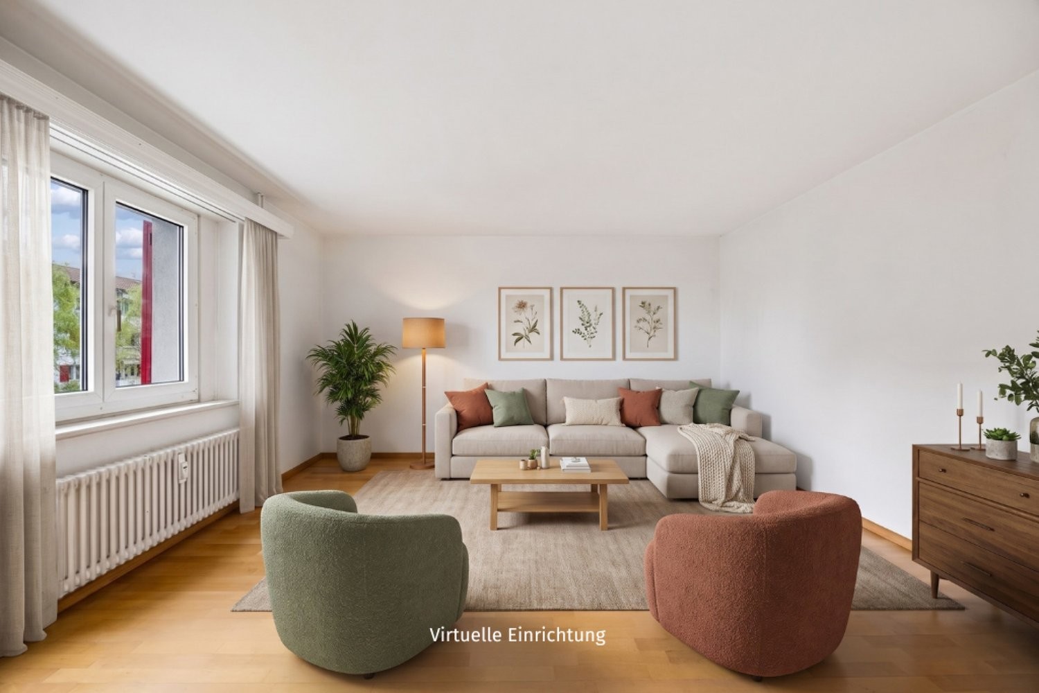 3 rooms apartment