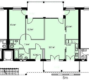 4 ½ rooms apartment, Foto 7 von 7