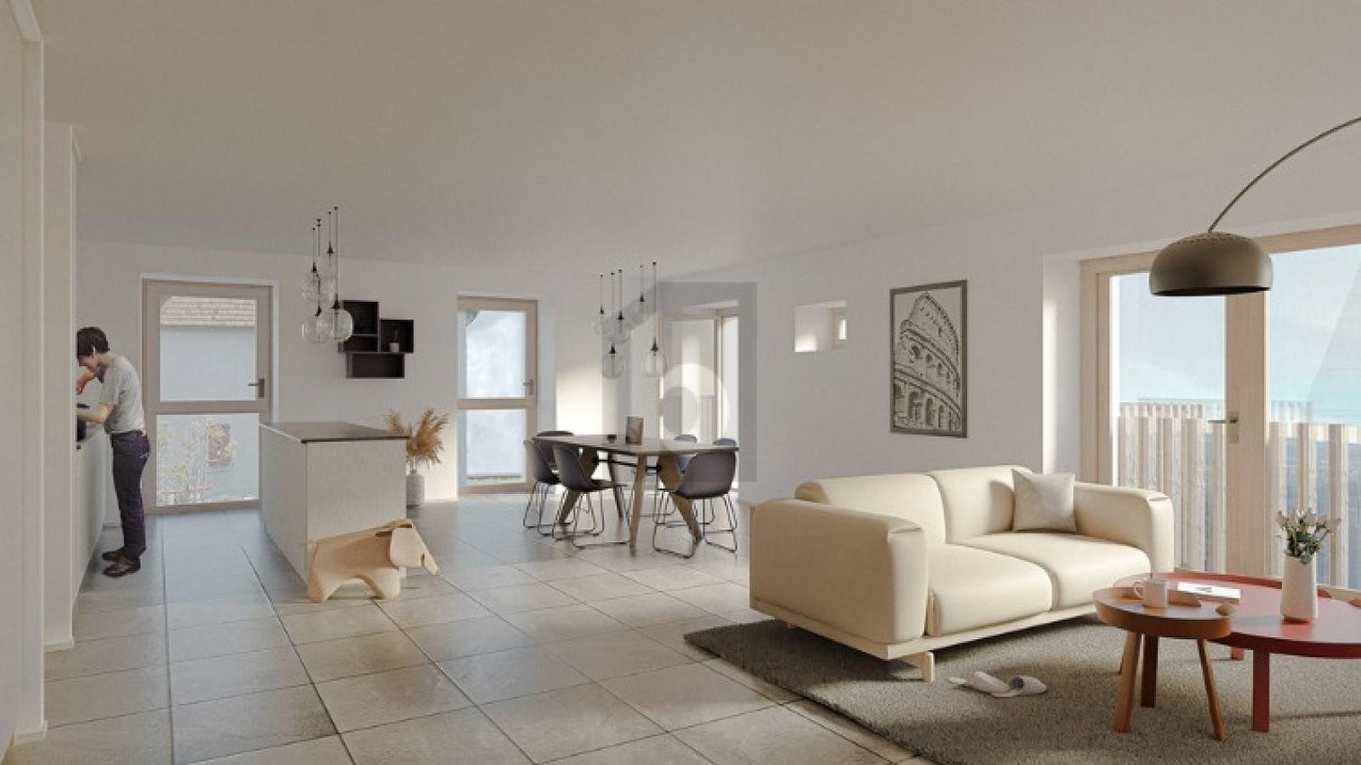 5 ½ Zimmer-Wohnung, Foto 3 von 4