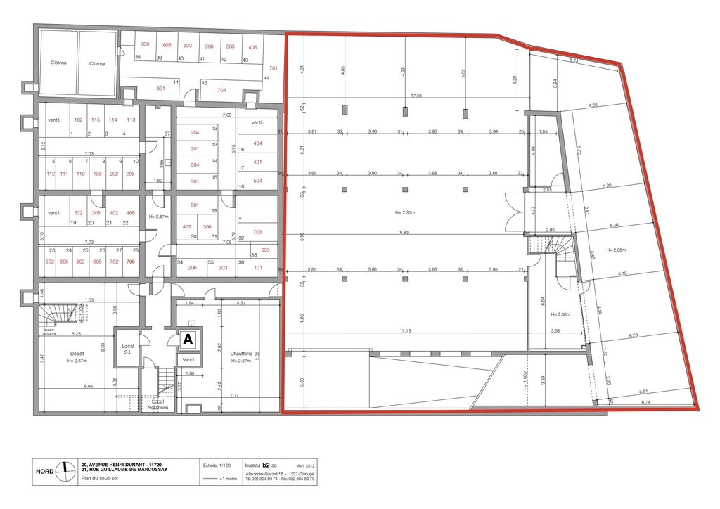 610m² arcade