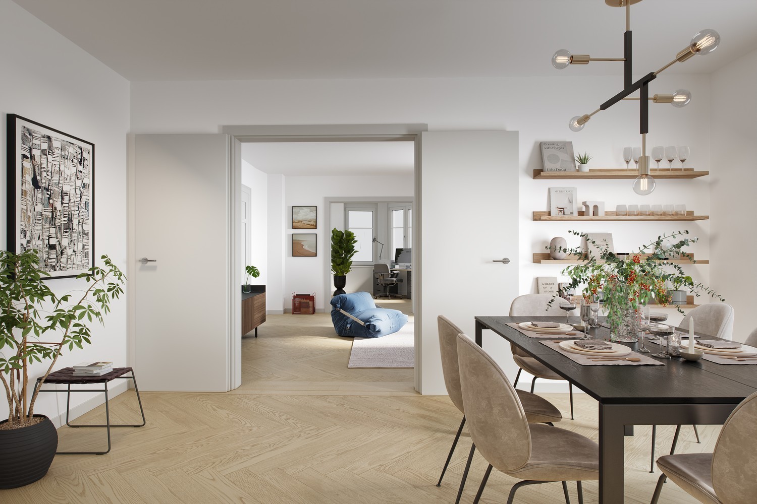3 ½ rooms apartment