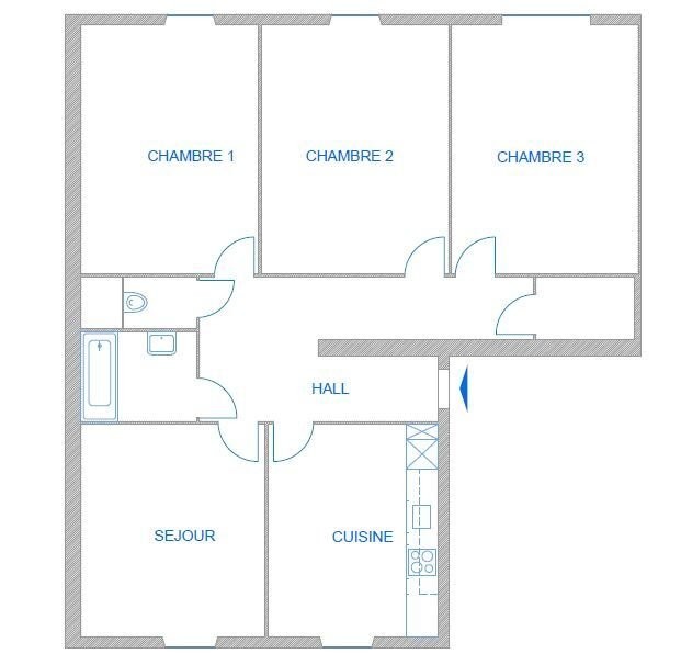 5-Zimmer-Wohnung, Foto 1 von 10
