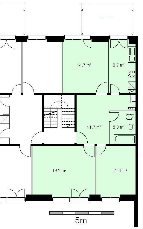3 rooms apartment, Foto 9 von 9