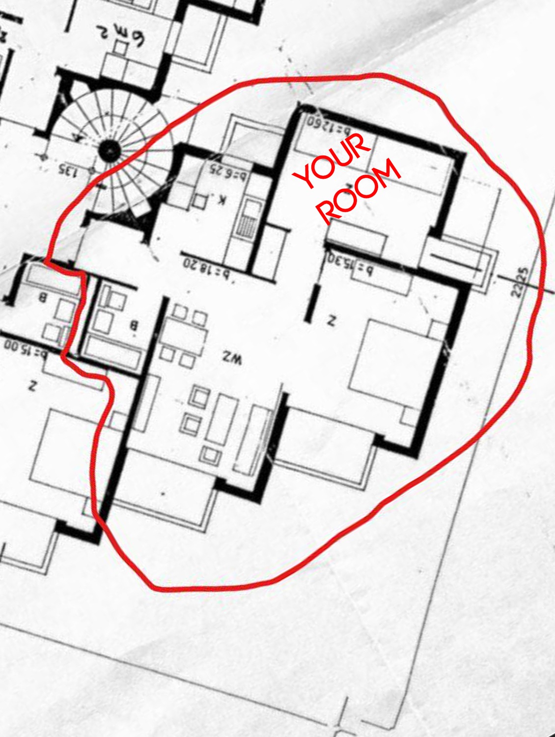 Room in a shared flat