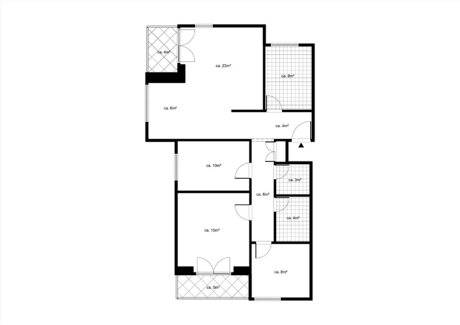 4 ½ rooms apartment