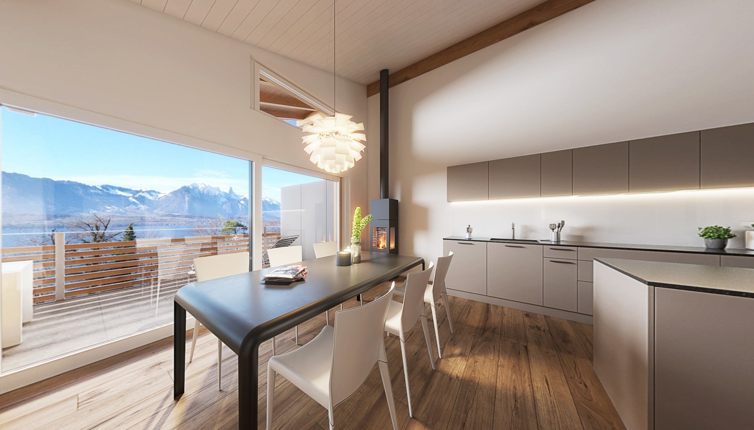 4 ½ rooms roof flat