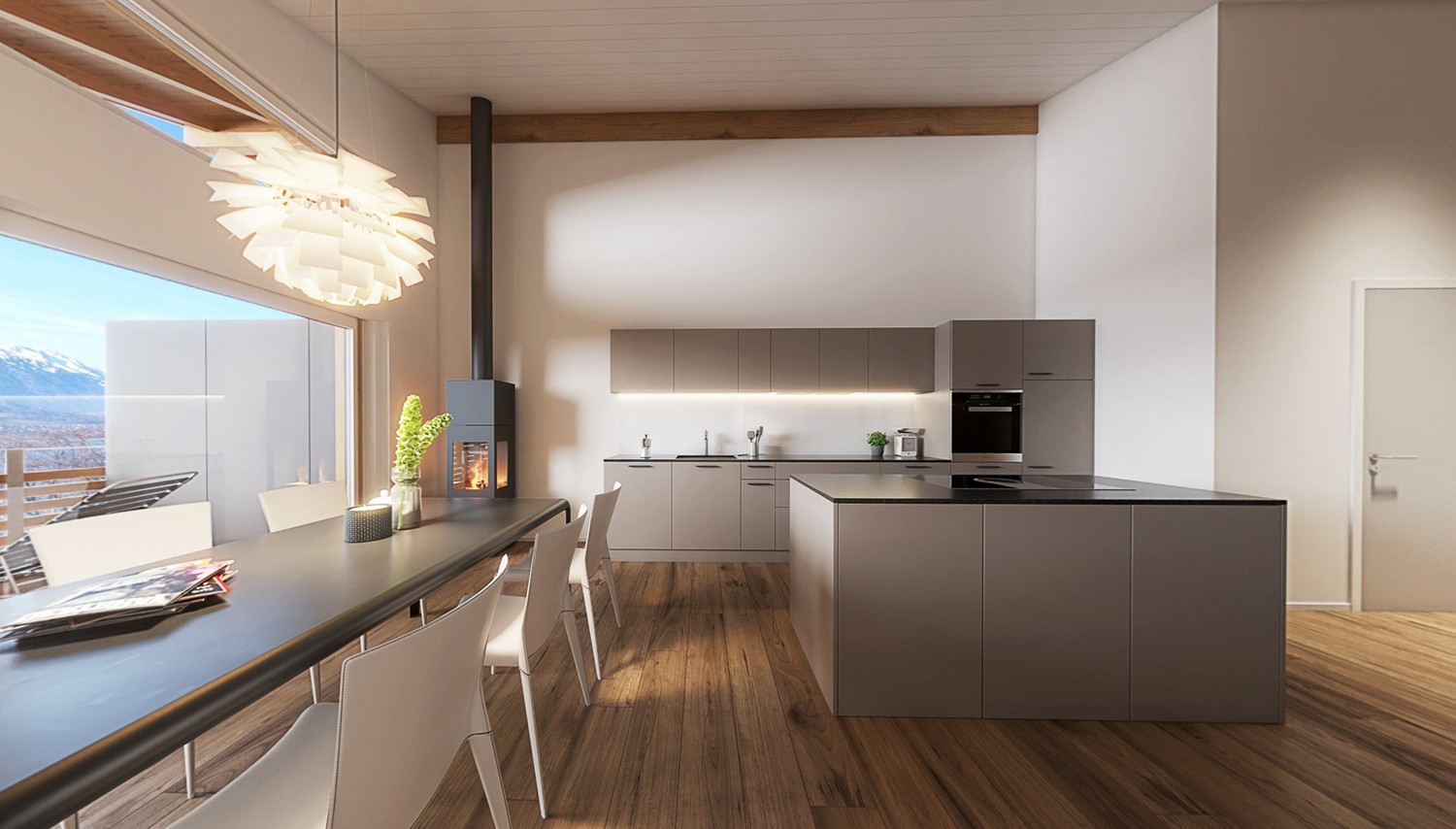 4 ½ rooms roof flat