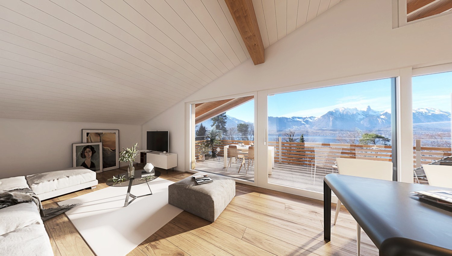4 ½ rooms roof flat