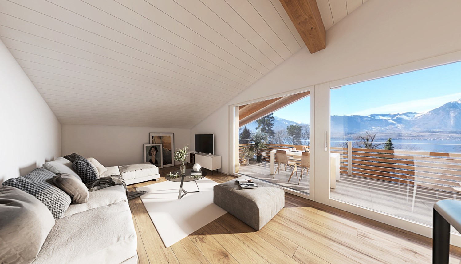 4 ½ rooms roof flat