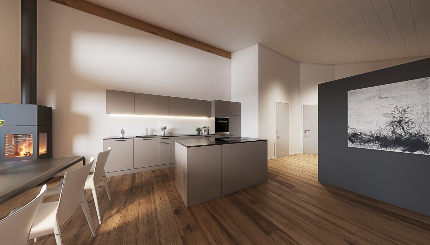4 ½ rooms roof flat