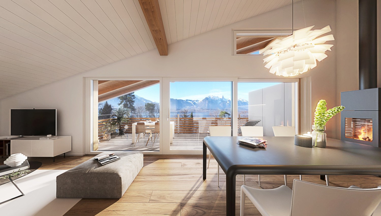 4 ½ rooms roof flat